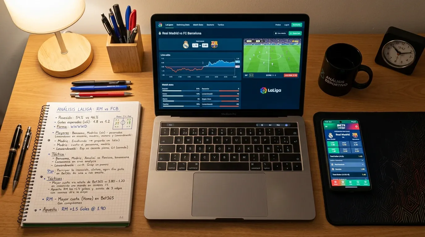 Comparativa de casas de apuestas legales para LaLiga en España